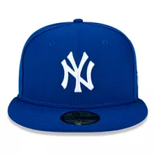 Bone New Era 59fifty Mlb Ny Yankees Azul+branco