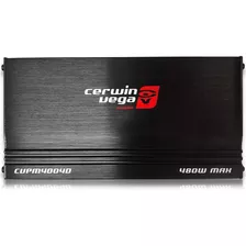 Amplificador Mini Cerwin Vega Cvpm4004d 400w Clase D 4 Can