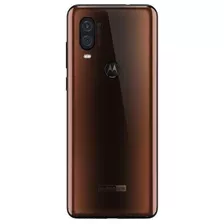 Celular Motorola Onevision 128 Gb, Color Moka, 4gb Ram