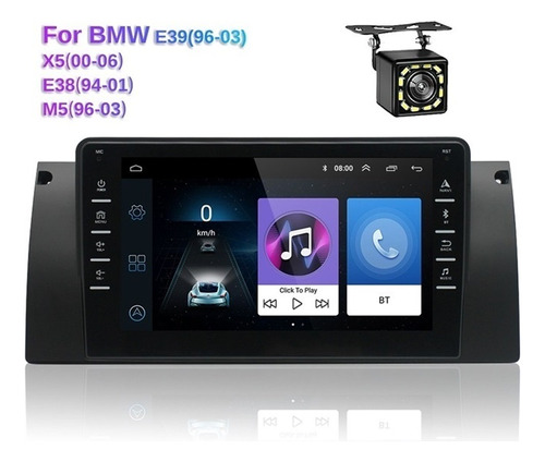8 Android 9.1 Coche Mp5 Reproductor De Radio For Bmw E39 X5 Foto 2