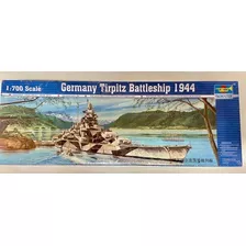 Navio Germany Tirpitz Battleship 1944, Trumpeter, 1:700