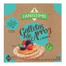 Galletas De Arroz Y Quinoa Sanissimo 360 Gr