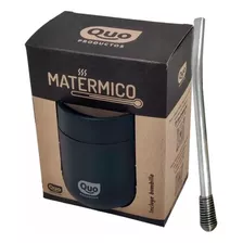 Mate Termico Doble Capa Aislante Bombilla Resorte Regalo