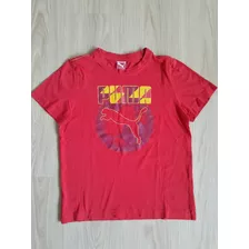 Remera Puma Talle L(10) Niño . Excelente. Usada