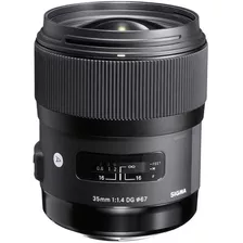 Sigma 35mm F/1.4 Dg Hsm Art Lens For Canon Ef