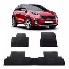 Jogo De Tapete Interno Reforçado Kia Sportage 2018 Com Trava