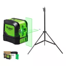 Nível Laser Huepar Cor Verde De 2 Linhas E Acompanha Kit