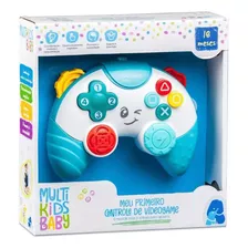 Brinquedo Educativo Controle Video Game Bebê Divertido Sons