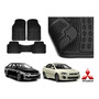 Tapetes Uso Rudo Mitsubishi Lancer 2018 Rubber Black Origina