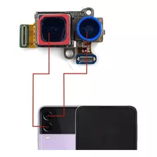 Camara Trasera Para Samsung Z Flip 3
