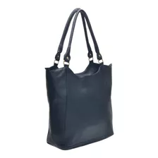 Bolsa Feminina Sacola Zípper Forrada De Ombro 100% Couro 02