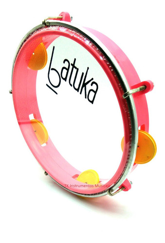 Pandeiro Infantil - Batuka By Luen Junior 8 - Pele Cristal