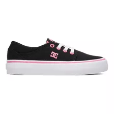 Tenis Dc Niña Negro Trase Tx Adgs300061bbp