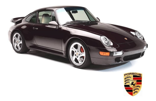 Tapetes Premium Black Carbon 3d Porsche 911 993 1995 A 1998 Foto 5