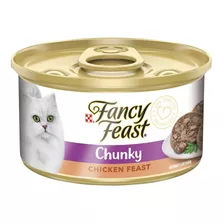 Alimento Fancy Feast Gourmet Terrine Para Gato Adulto En Lata De 85g