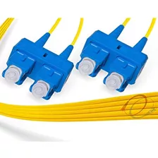 Fibercablesdirect - 15m Os2 Sc Sc Cable De Conexion De Fibr