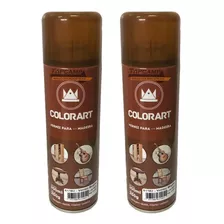 2 Tinta P/ Madeira Moveis Porta Artesato Colorart 300ml