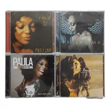 Kit 4 Cds - Paula Lima - [ Novos Lacrados ]