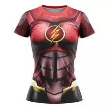 Playera Sublimada Flash Dama