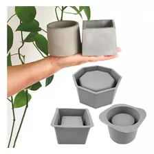 3 Moldes Para Macetas Pequeñas Moldes Para Plantas A