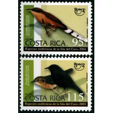 Fauna - Aves - Tema América Upaep - Costa Rica - Serie Mint