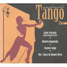 Simplemente Tango | 2 Cds. Música Nuevo