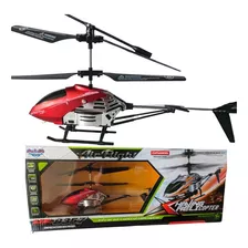 Helicoptero A Control Remoto Rc Jugete Para Niños, Luz Led