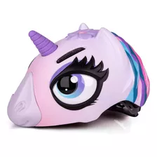 Casco En Forma De Unicornio Para Niñas Bicicleta Scooter