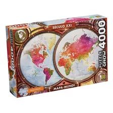 Puzzle 4000 Peças Mapa-múndi Grow