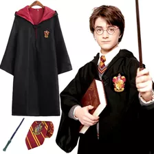 Grifindor Set (capa, Varita Y Corbata) Harry Potter Cosplay