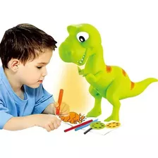 Projetor Dinossauro Lousa Mágica Desenho Pintar Educacional