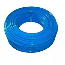 100m Mangueira Pneumática Flexível 04mm Tubo Pu Azul 04mm