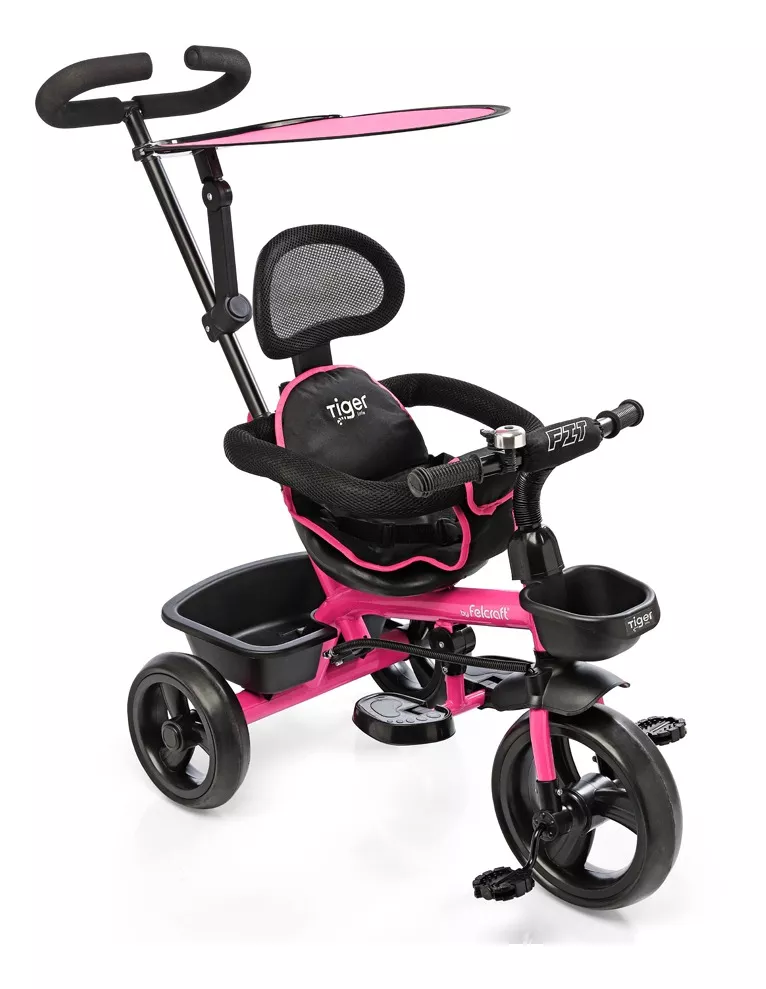 Triciclo Felcraft Little Tiger Fit Rosa