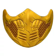 Máscara Cosplay Scorpion Mortal Kombat X
