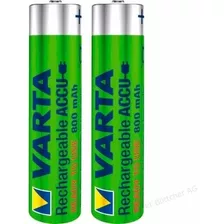 Varta Pila Recargable Aaa 800mah Cycle Blister Con 2 Pilas 