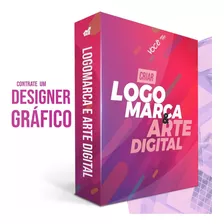 Kit Logomarca + Arte Final - Criação De Logo Marca Logotipo