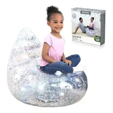 Sillón Inflable Puff Bestway 72x72 Cm Sofa Int. Ext. Glitter