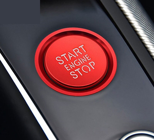Botn Y Aro Embellecedor Start Stop Emblema Audi A4 A5 (b9) Foto 2