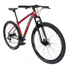 Bicicleta Aro 29 Trust - 24 Vel. Cambios Shimano Cor Vermelho Tamanho Do Quadro 21