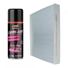 Filtro Ar Condicionado Cabine Bosch + Spray Higienizador