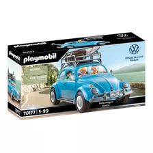 Playmobil - Volkswagen Beetle, 1581 Cor Azul-celeste Personagem Volkswagen Beetle Quantidade De Peças 52