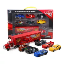 Conjunto De Carros Cars Filme 7 Peças Metal Kit Carrinhos