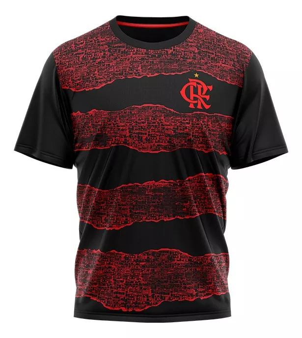 Camisa Flamengo Hovel Masculino - Preto