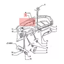 Tapa Tablero Fiat Duna Uno