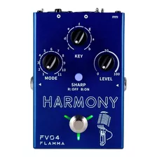 Pedal De Efecto Flamma Harmony Fv04 Azul