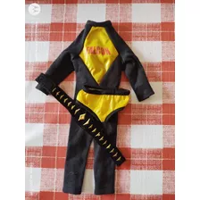 Boneco Falcon Futurista Roupa Raio Atômico 