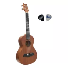 Ukulele Tenor 27k Profissional Mahina C. Aquila T. Blindada