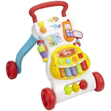 Andador Caminador Para Bebe Con Musica 6+ Meses Winfun Color Blanco