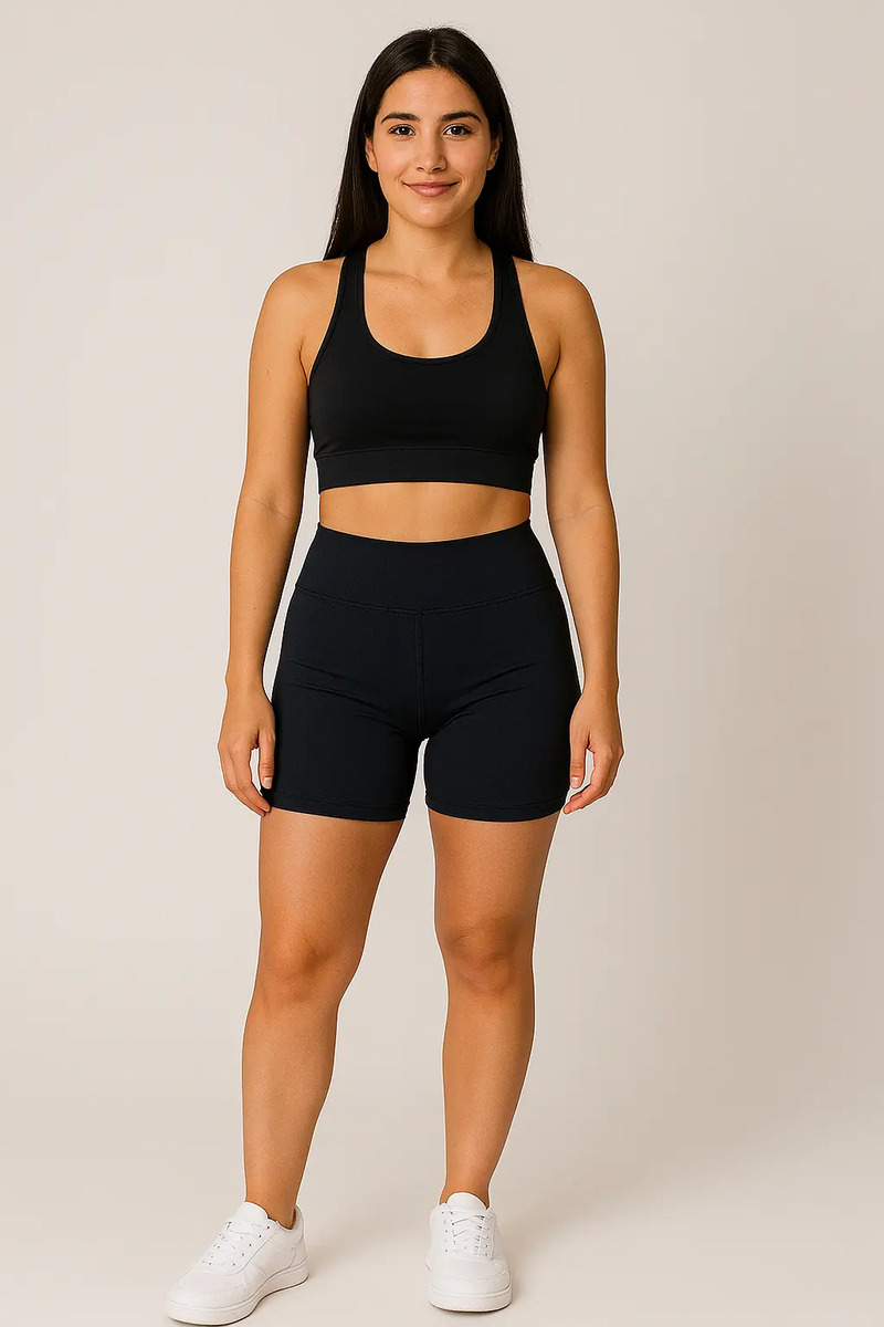 Short Lycra Mujer Deportivo Faja Modeladora Y Calce Perfecto