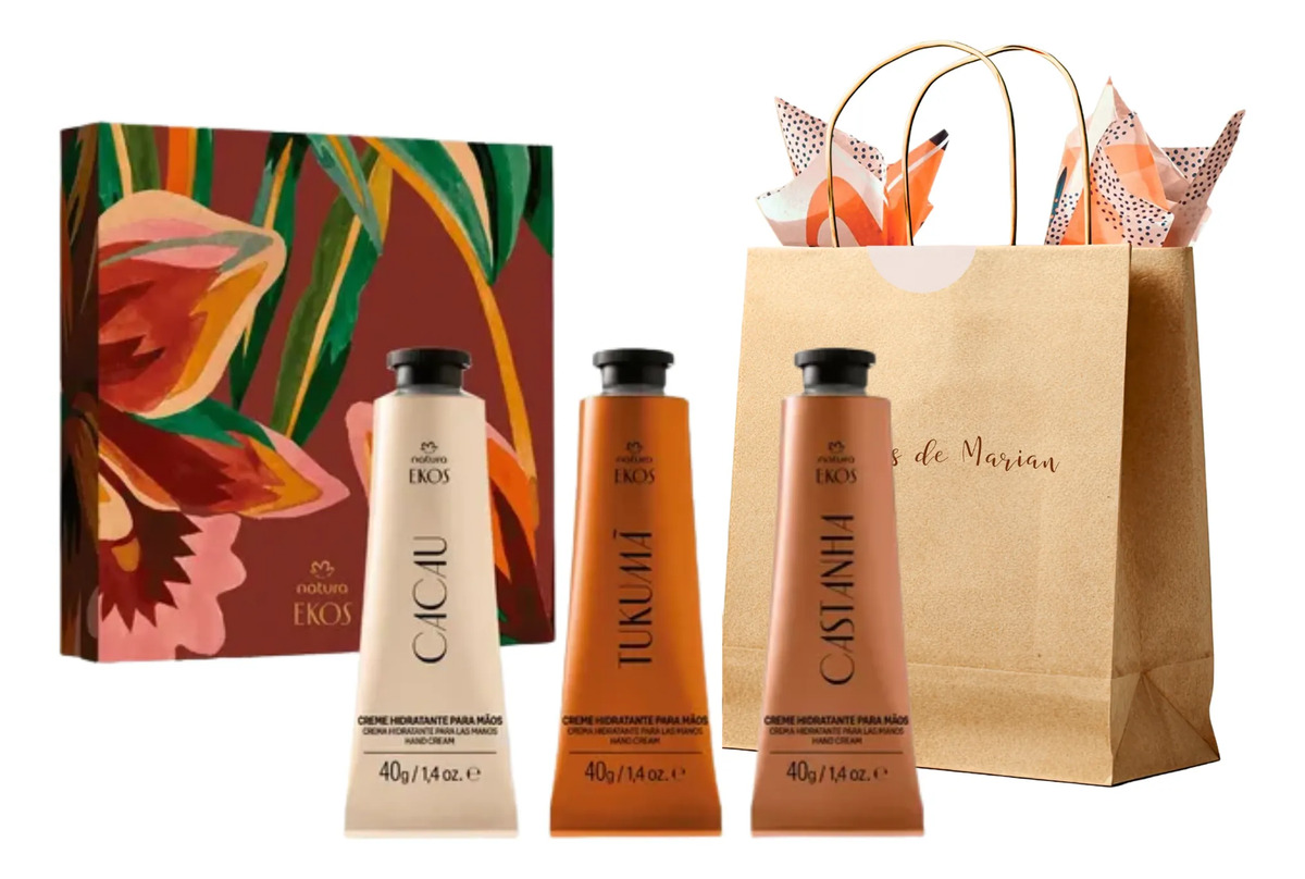 Super Kit Hidratante Corporal Castaña  Ekos Natura - Lvdm